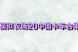 模拟农场20中国卡车合集